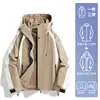 Chaqueta para mujer Woodpecker Yellow Jacket Otoño 2025 Nueva Tres-en-Uno Cortavientos para Montañismo al Aire Libre Bloque de Color