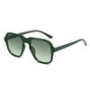 Gafas de Sol Geométricas Transfronterizas, Moda Europea y Americana, Gafas de Sol Multicolor U400, Gafas Simples y Versátiles