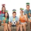 Diademas para Fiesta Mundial de Fútbol de EE. UU., Canadá y México, Diademas para Animación de Final de Fútbol, Suministros de Decoración para Aficionados, Accesorios para Fotos