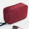 Bolsa de Cosméticos de Celebridad de Internet Estilo Ins Pequeña para Mujer Portátil de Viaje Bolsa de Cosméticos Sencilla para Llevar Cosméticos