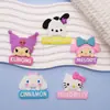 Cachorro Yugui Gato KT Kulomi Melody Adesivo de Cola Macia Buraco em Sapatos Flor Capa de Celular Adesivo Acessórios de Penteado Presilha de Cabelo