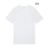 Camiseta de cuello redondo, manga corta, color liso, con transferencia de calor en blanco, para hombres y mujeres, para niños, fabricantes de ropa para niños al aire libre con personalidad, venta al por mayor