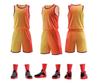 Uniforme de equipo de competición estudiantil de verano al por mayor rápido, uniforme de baloncesto estampado, traje de entrenamiento para niños y niñas, uniforme de moda para jóvenes