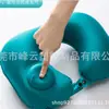 Almohada Inflable en Forma de U TPU Verde de Presionar Estilo Camping Almohada Inflable Automática para Cuello Almohada Inflable Automática