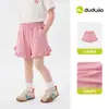 Ropa Infantil de Dudu: Pantalones para Niñas, Shorts Frescos de Verano para Niñas, Ropa de Verano, Pantalones Ligeros para Bebés, Pantalones Modernos para Niños