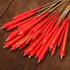 Incienso y velas velas rojas velas de varilla de bambú Qingming velas para adorar a Buda ofrendas domésticas para Buda Qingming suministros de velas rojas ordinarias de larga duración