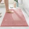 Tapete de Piso de Chenilla de Color Sólido de Felpa Corta Ultradensa Transfronterizo para Hogar de Cuatro Estaciones Liso Suave para Pies Alfombra Absorbente Antideslizante