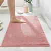 Alfombra de Suelo de Chenilla, Disponible en Stock, Alfombrilla de Baño Rectangular Suave Absorbente de Agua, Opciones Multicolor para Baño, Dormitorio, Entrada y Decoración del Hogar, Suministro Directo de Fábrica