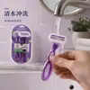 Maquinilla de afeitar para mujer con cuchillas lubricadas de tres capas, herramienta para depilación, afeitadora doméstica Pearl Max para todo el cuerpo