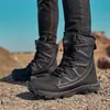 Novos Sapatos Masculinos de Veludo para Exterior, Botas Masculinas Quentes, Sapatos de Algodão Espessado, Botas de Neve, Sapatos Esportivos para Exterior