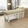 Cama de Massagem Dobrável para Salão de Beleza para Uso Doméstico, Mesa de Massagem com Furo para Bordado e Limpeza de Ouvido
