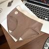 6115 Se enfoca en Promover Estilo Coluli Chica Dulce Salada Ropa Interior de Algodón Puro de Cintura Media con Entrepierna Extendida Calzones Transpirables Probióticos
