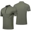 Camiseta Deportiva de Manga Corta de Verano, Ropa Deportiva de Ocio al Aire Libre para Hombres, Camiseta de Running Transpirable de Secado Rápido a la Moda de Media Manga