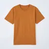 Camiseta, estilo simple, resistente a las arrugas, transpirable, casual, tejido Sorona de alta cuenta 180g, corte regular, ropa para hombre, disponible para dropshipping