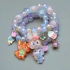 Pulsera Nueva para Niñas, Estilo Versátil para Viajes de Bebé, Joyería Linda de Conejo, Joyería para la Mano de Niña Pequeña, Estilo Princesa