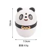 Dispensador automático de palitos de dente, caixa fofa e personalizada em formato de coelho, design de botão de pressão, portátil, novo estilo para armazenamento