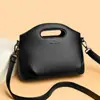 2026 Bolso Cruzado Nuevo para Mujer Diseño de Nicho Sentido del Diseño Patrón de Lichi Cuero Suave Bolso de Mano Versátil para Viajes Diarios Bolso Pequeño de un Solo Hombro
