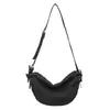 Tendencia de Moda Transfronteriza Bolso Tipo Dumpling para Mujer 2025 Nuevo Bolso Cruzado de Hombro para Viajes Diarios Bolso Cruzado de Nylon Venta al por Mayor