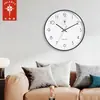 Reloj de Pared Polaris Sala de Estar Moderno Sencillo 12 Pulgadas 14 Pulgadas 15 Pulgadas Hogar Creativo Dormitorio Reloj Silencioso