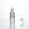 Frasco de óleo essencial de prata, cosméticos galvanizados, subpacote, 5ml, frasco de spray de pressão, conta-gotas de perfume, frasco de amostra pequeno, emulsão de essência