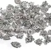 Accesorios de Colgante de Elefante Búho de Aleación de Venta Caliente Transfronteriza Material de Cuentas Hechas a Mano DIY Colgante de Collar Joyería