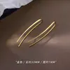 Pendientes del Mismo Estilo de Ji Yunhe Dilireba Pendientes Simples y Versátiles Pendientes de Moda Nuevos 2022 Verano