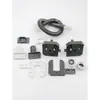 Accesorios para Pantalla Retráctil Puerta de Pantalla Invisible Tipo Rodillo Cuadrado Antiguo Rodillo de Resorte Manija de Esquina Tope Conector