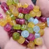 Cuentas de Jade Cortadas Rectas Color Aguamarina, Cuentas de Ábaco, Cuentas de Jade Sueltas, Amarillo Aceite de Pollo, Rojo Rosa, Verde Fruta Cuentas Espaciadoras, Cuentas para Joyería