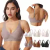 Sujetador Reductor sin Costuras para Mujer con Control de Abdomen, Anticaída, sin Varillas, Minimiza Busto Grande, Tallas Grandes, Sujetador Cómodo