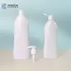 Botella de 400 ml con Tapa de Presionar y Girar (Pe) para Cuidado de la Piel, Botella Dosificadora de Loción, Soporta Personalización Ligera