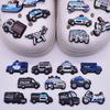 Accesorios Creativos para Zuecos de Policía Transfronterizos PVC Goma Suave Hebilla de Zapato Desmontable Zuecos DIY Accesorios Decorativos Flores para Zapatos