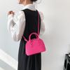 Bolso de concha retro de estilo coreano para mujer, nuevo bolso de hombro sencillo de moda de primavera 2023, bolso de mensajero informal portátil para viajes de trabajo