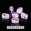 Jingdian Jóias Cristal Natural Obsidiana Pixiu Acessórios Estritamente Selecionados Através Do Furo Coleção de Acessórios diy Produtos Semi-acabados Atacado