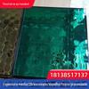 Aço Inoxidável Verde Esmeralda Placa Ondulada de Água Cortina de Fundo de Hotel Parede Cortina Teto Placa Decorativa Embossada Colorida Sofisticada Fabricante Direto
