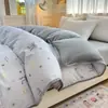 Capa de edredom de grau A, amigável à pele, quente, 100% algodão e forrada com fleece, adequada para outono e inverno, feita de flanela dupla face e fleece 100% algodão