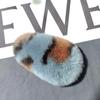 Pasador Mao Mao Corea del Sur Ins Real Pelo de Conejo Rex Pasador de Pelo Súper Grande Lindo Pasador de Pelo de Felpa Pelo de Piel Tarjeta BB Celebridad de Internet