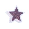 Parches Bordados de Lentejuelas de Estrella de Cinco Puntas Nuevos y Coloridos en Stock para Bolsos, Ropa, Parches Bordados Versátiles al Por Mayor