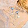Popular on-line popular joias de unha novo amor liga diamante estrela pingente corrente prego diamante decoração acessórios