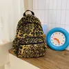 Mochila de Camuflaje para Senderismo al Aire Libre, Viajes Cortos, Gran Capacidad, Mochila Elegante para Fitness y Ocio, Bolso Estampado de Leopardo para Estudiantes Universitarios