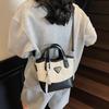 Super Fuego Romboidal Bolso Cubo Portátil para Mujer 2025 Nueva Moda Versátil Bolso de Hombro Moda Nicho Transfronterizo Bolso Cruzado
