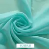 Tecido Chiffon Cor Sólida Georgette Dança Roupas Tecido Forro Forro Interno Vestido Pano Pano Chiffon