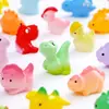 Boneca Dinossauro Colorida Nova Fofa Transfronteiriça Decorações DIY Fofas Acessórios Enfeites Pequenos para Carro Mesa
