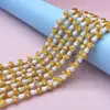 Pulsera de hongo pequeño con puntos de esmalte de colores, collar de cuentas sueltas, accesorios para joyería DIY, materiales hechos a mano, venta al por mayor