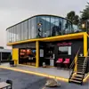 Área de Contenedores de Villa de Fábrica de Shenyang Planificación de Calle Comercial Tiendas Estilo Industrial Oficina de Ventas