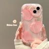 Rosa Durazno Adecuado para iPhone 17 Pro Max Funda para Teléfono Apple 16 Ola Crema 14/13 Funda Blanda 15