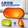 Pantalla plegable de marco A personalizable, pantalla portátil de marco A de tela, respetuosa con el medio ambiente, para entrenamiento de baloncesto y bádminton y eventos deportivos