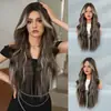 Peruca de renda pequena de alta qualidade para mulheres, cabeça inteira, testa, feita à mão com gancho, cabelo natural longo e cacheado, peruca de onda grande, touca, atacado