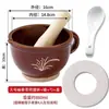 Prensa de ajo de estilo antiguo, tapa extra gruesa anti-salpicaduras, machacador de ajo, triturador de ajo manual, grado alimenticio