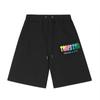 Marca de Nova Onda Transfronteiriça TRAPSTAR cor toalha bordado casual solto calça de moletom shorts uma geração de cabelo