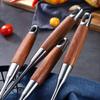 Espátula para cocinar utensilio de cocina juego de cuatro piezas acero inoxidable 304 palisandro espátula para saltear juego anti-escaldaduras mango largo